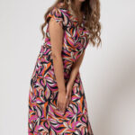 دامن زنانه طرح دار NEVADO کد 402015241358