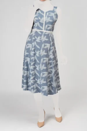 پیراهن زنانه بهار-تابستانه بدون پشت و بدون آستین نوادو