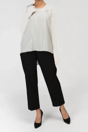 بلوز زنانه بهار-تابستانه طرح‌دار نوادو