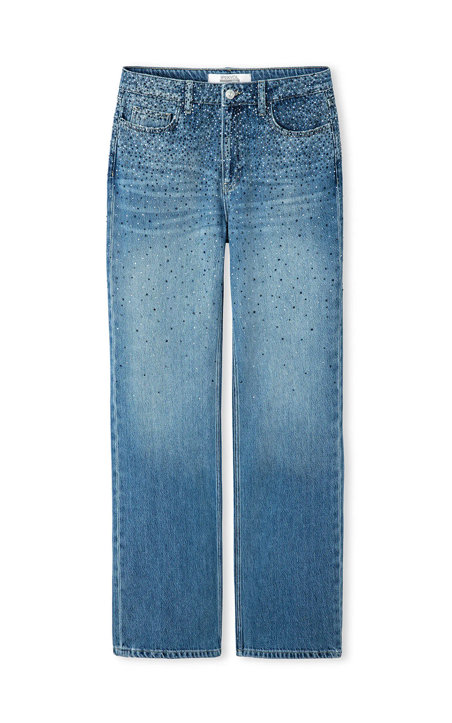IW6250018013-5 شلوار جین زنانه IPEKYOL کد IW6250018013 - Image 1