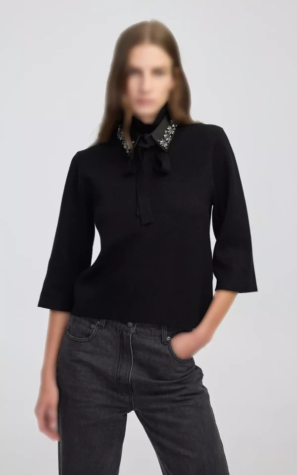 بلوز زنانه IPEKYOL کد IW6250050032 - Image 4