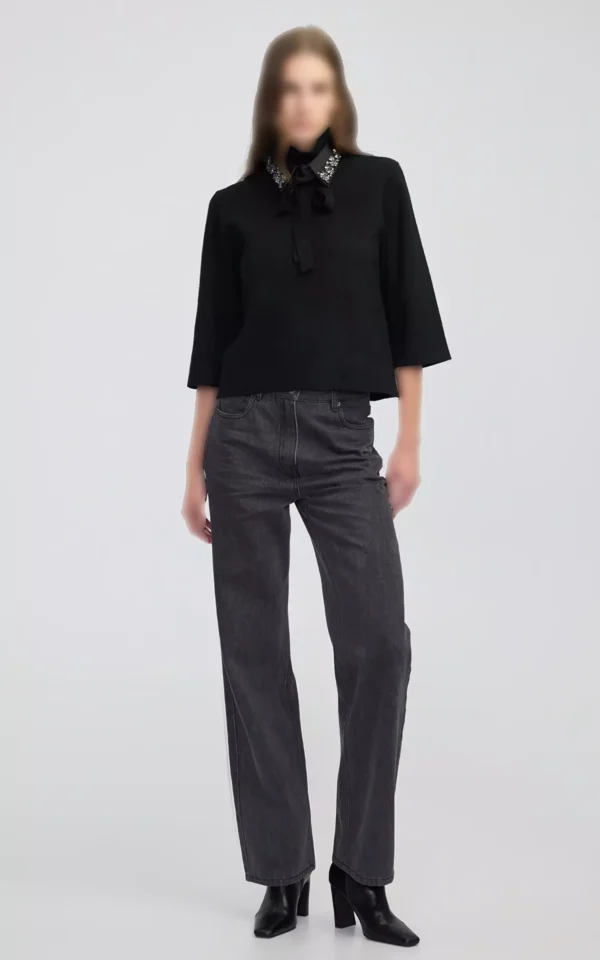 بلوز زنانه IPEKYOL کد IW6250050032 - Image 6