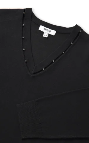 بلوز بافت زنانه IPEKYOL کد IW6250050050 - Image 5