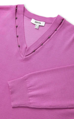 بلوز بافت زنانه IPEKYOL کد IW6250050050 - Image 3