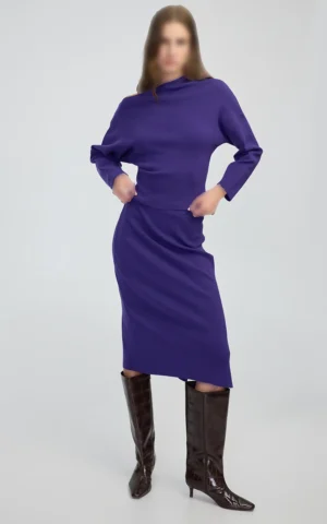 بلوز بافت زنانه IPEKYOL کد IW6250050073 - Image 5