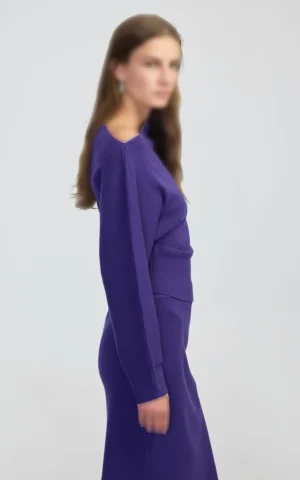 بلوز بافت زنانه IPEKYOL کد IW6250050073 - Image 4