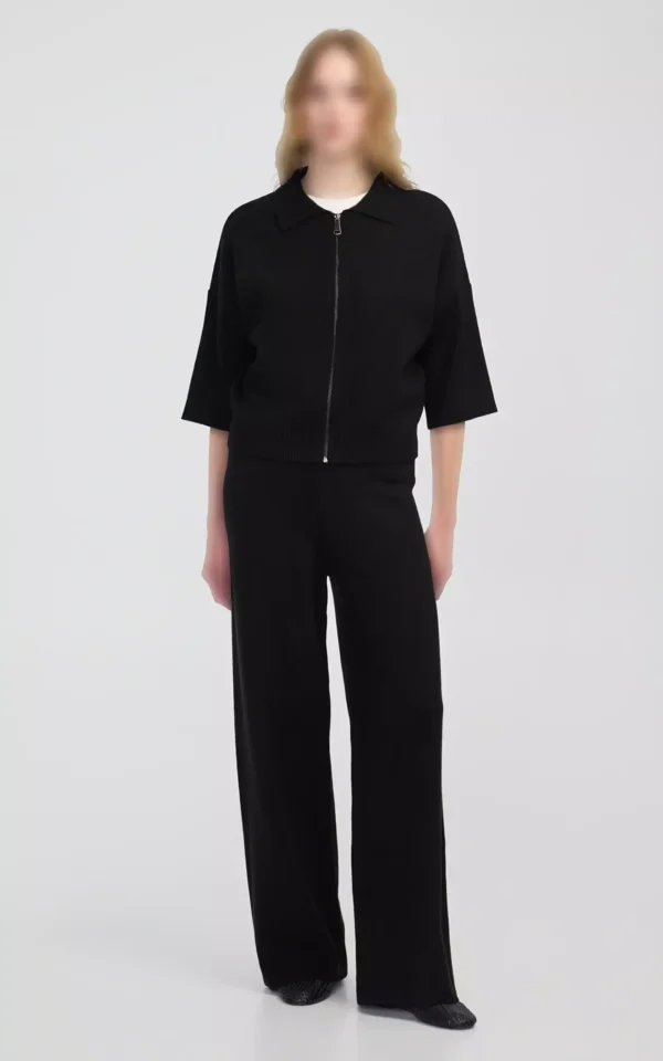 ژاکت بافتنی زنانه زیپ دار IPEKYOL کد IW6250050468 - Image 15