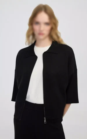 ژاکت بافتنی زنانه زیپ دار IPEKYOL کد IW6250050468 - Image 11