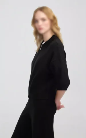 ژاکت بافتنی زنانه زیپ دار IPEKYOL کد IW6250050468 - Image 13