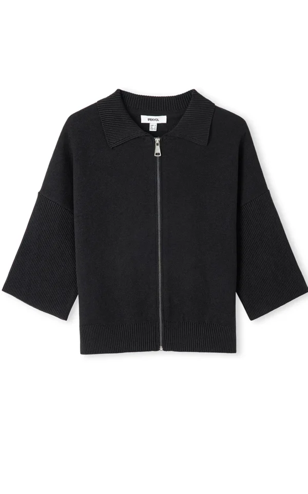 ژاکت بافتنی زنانه زیپ دار IPEKYOL کد IW6250050468 - Image 10