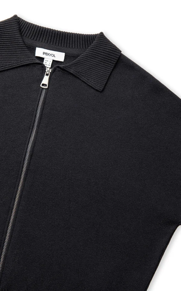 ژاکت بافتنی زنانه زیپ دار IPEKYOL کد IW6250050468 - Image 3