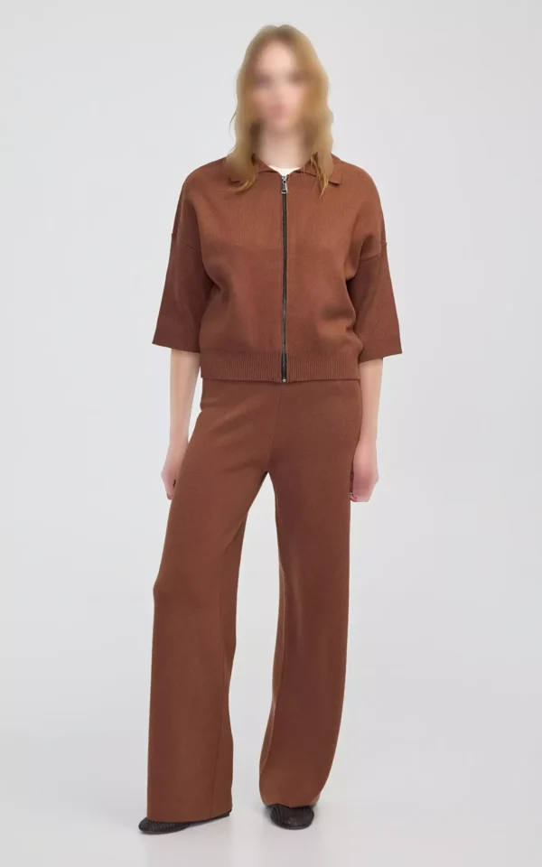 ژاکت بافتنی زنانه زیپ دار IPEKYOL کد IW6250050468 - Image 8