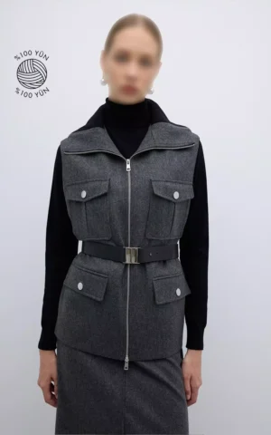 جلیقه زنانه Roman کد K2617012 - Image 3