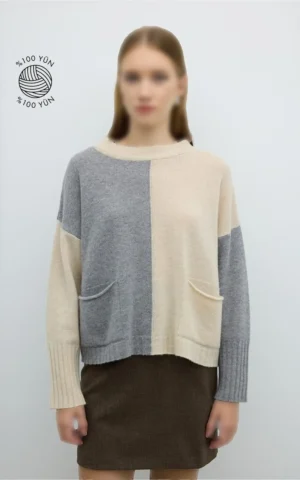 بلوز بافت زنانه Roman کد K2671026