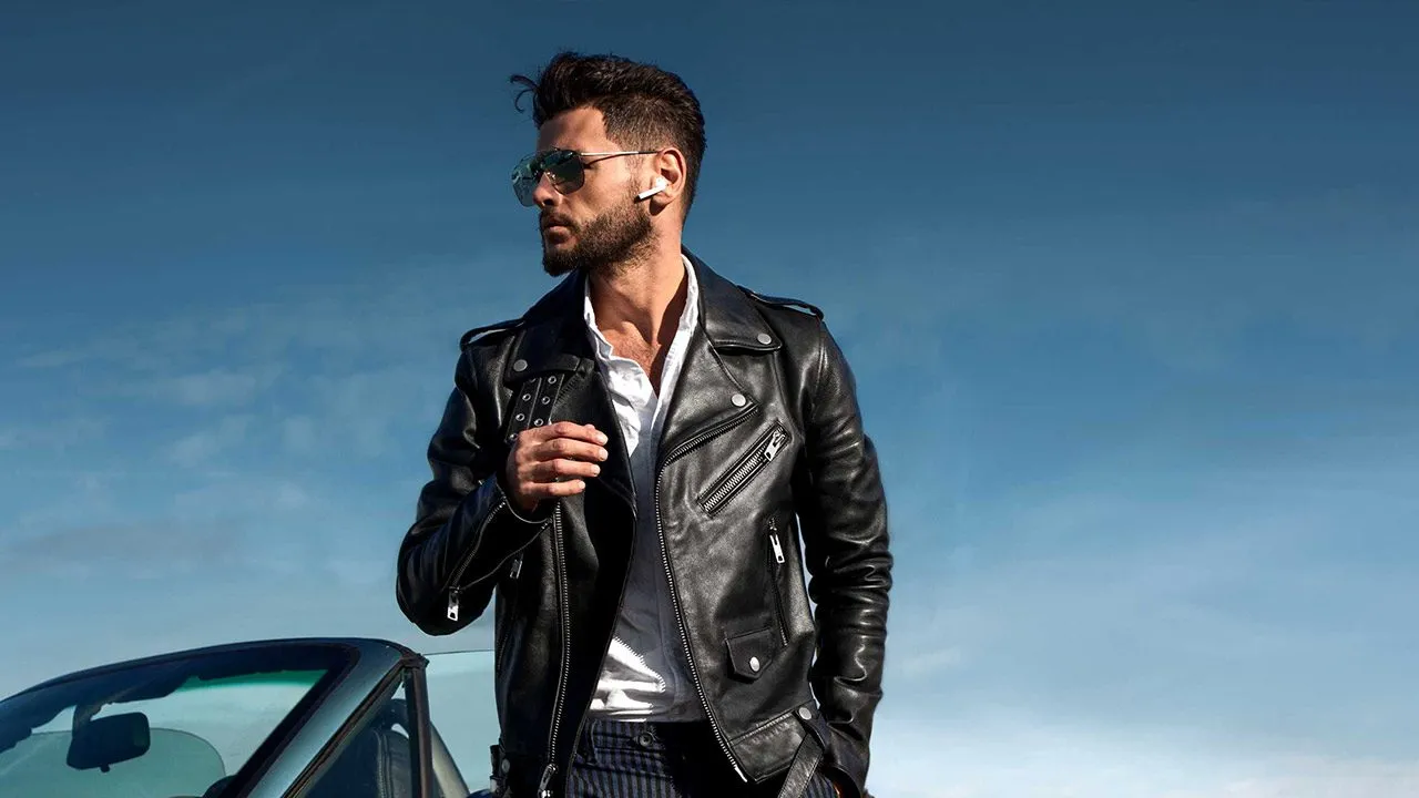 کاپشن چرم مردانه