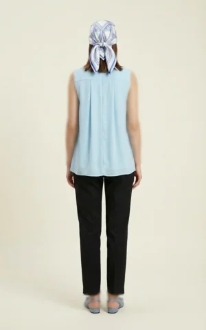 تاپ زنانه آبی رنگ نوادو کد 402011041265 - Image 2
