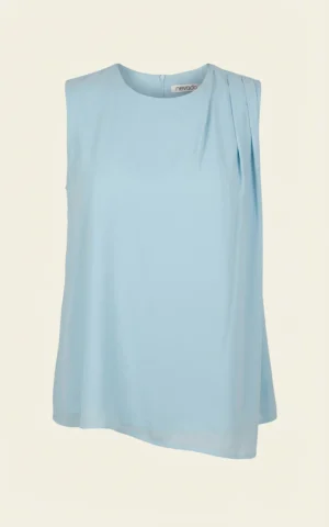 تاپ زنانه آبی رنگ نوادو کد 402011041265 - Image 4