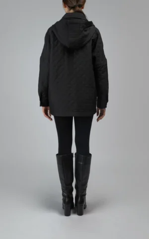 جلیقه زنانه مشکی پاییز-زمستانه مشکی شیک نوادو