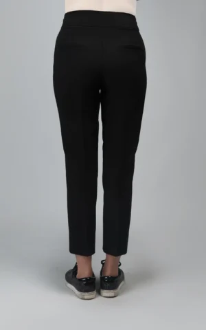 شلوار زنانه مشکی راسته پاییز-زمستانه نوادو