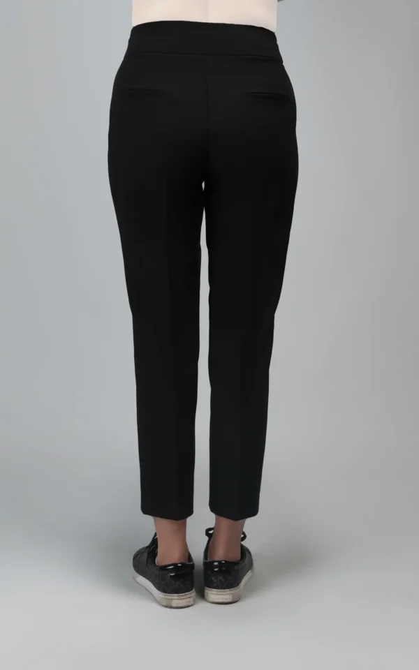 شلوار زنانه مشکی راسته پاییز-زمستانه نوادو