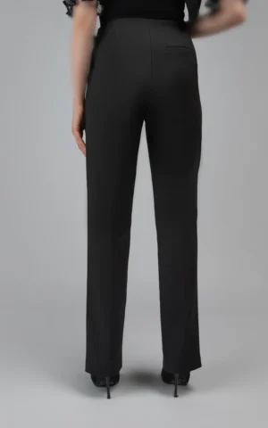 شلوار زنانه مشکی راسته رسمی مجلسی پاییز-زمستانه نوادو