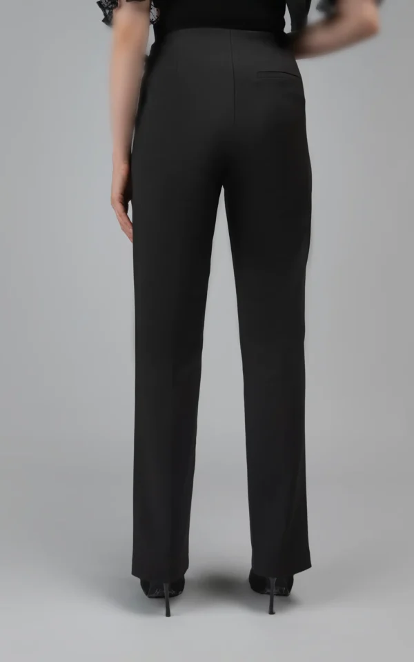 شلوار زنانه مشکی راسته رسمی مجلسی پاییز-زمستانه نوادو