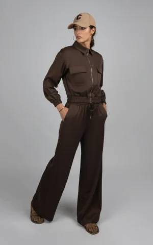 سویشرت زنانه نوادو قهوه‌ای رنگ