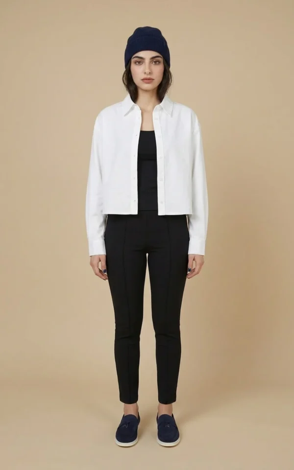 تاپ زنانه برند نوادو مشکی مجموعه پاییز-زمستان