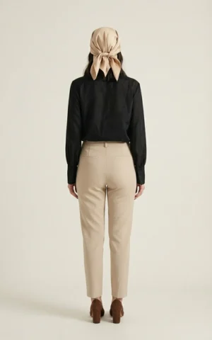 شومیز زنانه مشکی برند نوادو کد 404112161811 - Image 4