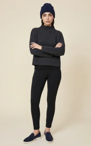 شلوار زنانه مشکی راسته نوادو کد 404123131812 - Image 2