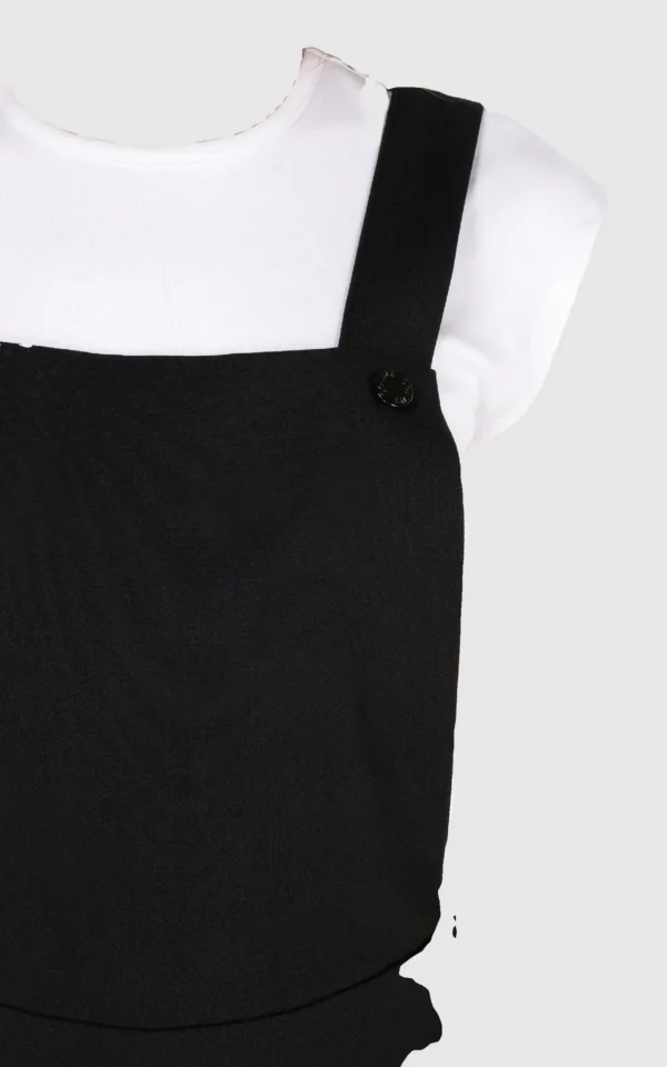 پیراهن مشکی زنانه کالینز (Colin’s) مدل اسپرت کوتاه کد CL1070883 - Image 3