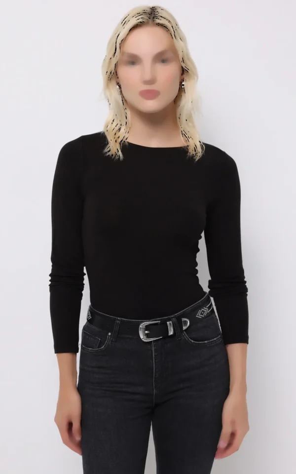 تیشرت آستین بلند زنانه Colin's کد CL1070957 - Image 5