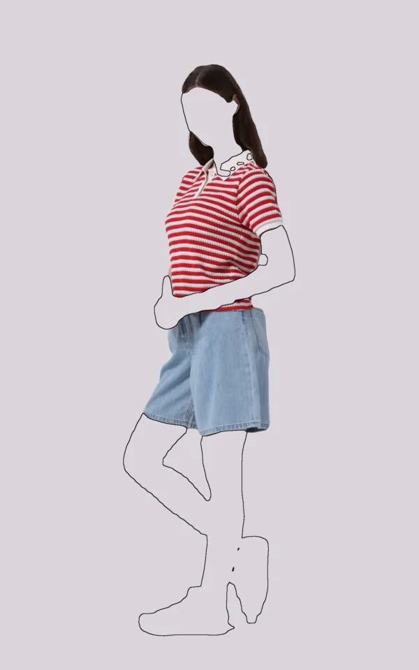 پولوشرت زنانه Colin's کد cl1074601 - Image 4