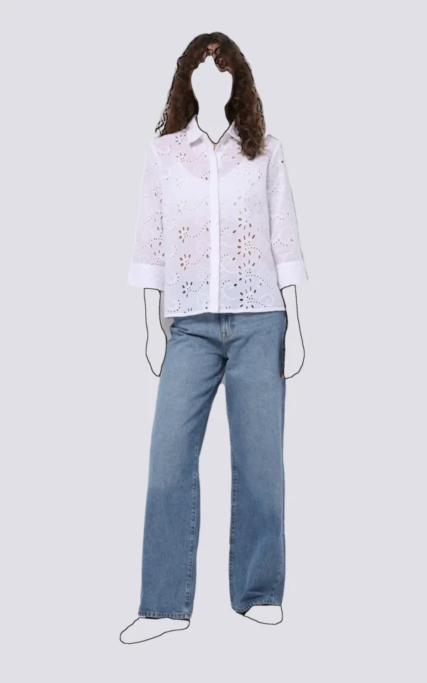 شومیز زنانه Colin's کد CL1074627 - Image 4