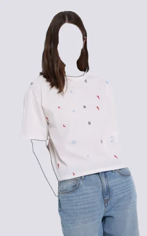تیشرت زنانه Colin's کد CL1075038 - Image 2