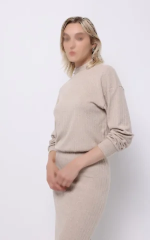 بلوز بافت زنانه طرح کبریتی عمودی برند کلینز کد CL1075614