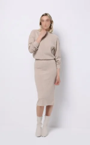 بلوز بافت زنانه طرح کبریتی عمودی برند کلینز کد CL1075614 - Image 4