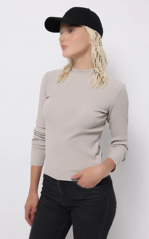 پلیور یقه ایستاده کبریتی با تن‌خور جذب برند کلینز کد CL1076035 - Image 3