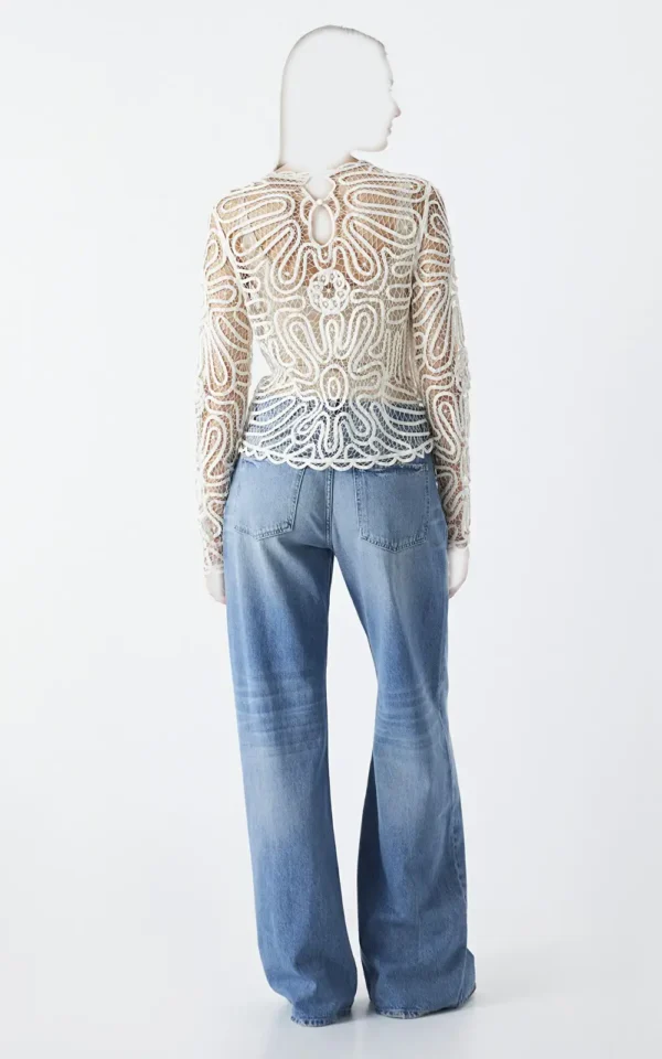 بلوز زنانه  IPEKYOL کد   IS1240006082 - Image 4