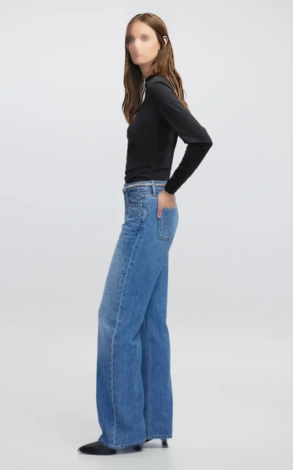 شلوار جین زنانه IPEKYOL کد IW6250018013 - Image 4