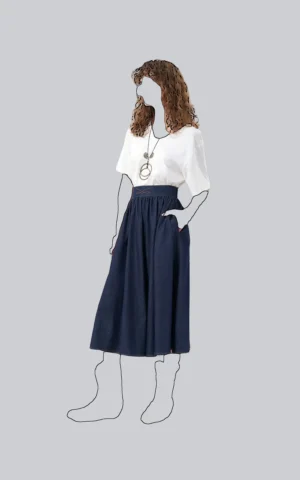 دامن زنانه ROMAN کد K2515027 - Image 4