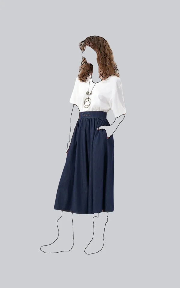 دامن زنانه ROMAN کد K2515027 - Image 4