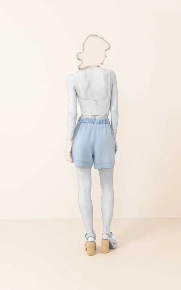 شلوارک زنانه ROMAN کد Y2412608 - Image 2