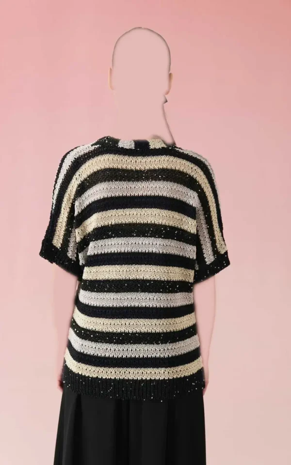 بلوز بافت زنانه ROMAN کد Y2471004 - Image 2