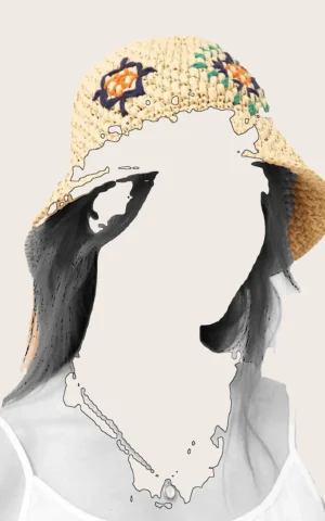 کلاه گلدوزی شده زنانه ROMAN کد Y2485201 - Image 3