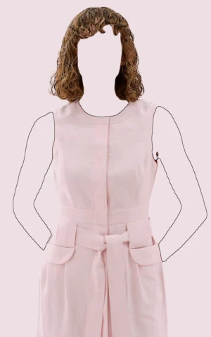 پیراهن زنانه ROMAN کد Y2511023 - Image 2