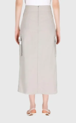 دامن کارگو زنانه کولینز (Colin’s) مدل میدی کمر کشی کد CL1073052 - Image 2