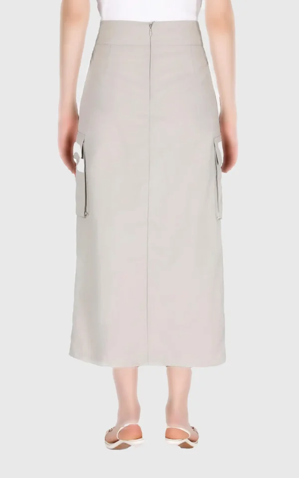 دامن کارگو زنانه کولینز (Colin’s) مدل میدی کمر کشی کد CL1073052 - Image 2