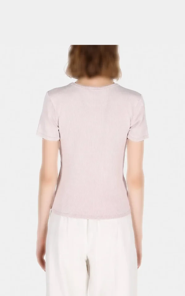 نمای پشت بلوز زنانه آستین کوتاه Colin’s رنگ صورتی