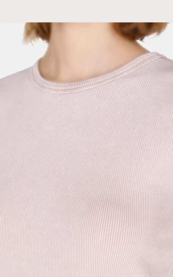 نمای یقه بلوز زنانه آستین کوتاه Colin’s رنگ صورتی